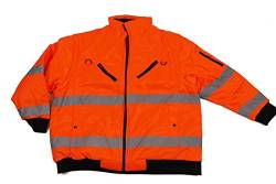 Abraxas Arbeits-Jacke/Weste in Übergröße nach EN471, orange, Größe:7XL von Abraxas