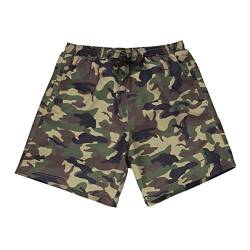 Abraxas XXL Badeshorts Camouflage Oliv-braun, XL Größe:4XL von Abraxas