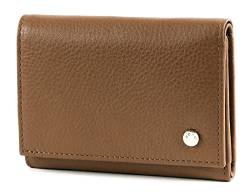 Abro Leather Dalia Flap Wallet Caramel/Cognac von Abro