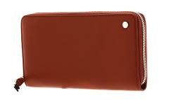 abro Leather Dalia Zip Wallet Rust von Abro