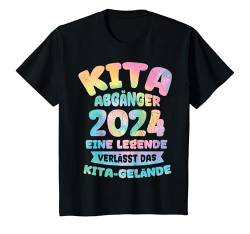 Kinder Kita Abgänger 2024 Kindertagesstätte Abschied Kinder Mädchen T-Shirt von Abschied Kita Geschenkideen für Mädchen