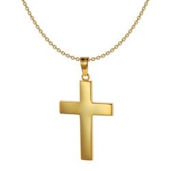 Acalee 20-1217 Halskette mit Kreuz-Anhänger 8 Karat / 333 Gold von Acalee