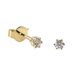 Acalee 70-1003-15 Damen-Ohrringe 585 Gold Diamant Ohrstecker 0,15 Karat von Acalee