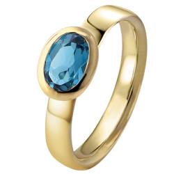 Acalee 90-1016-03 Topas Ring Gold 333 / 8K Echt Topas London Blau von Acalee