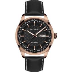 Accurist 7361 Mens Black Sports Watch von Accurist