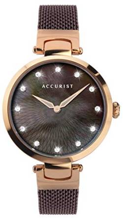 Accurist 8306 Ladies Brown Mesh Watch von Accurist