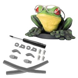 Acefrog Ersatz Gummikits für Oakley Juliet Sonnenbrillen - Grau von Acefrog