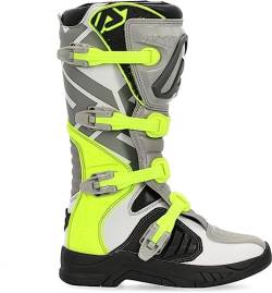 Acerbis Herren X-Team Stiefel, Grau Gelb von Acerbis