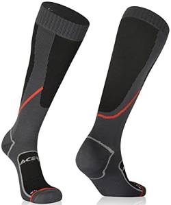 Acerbis No-Wet Socken (Black/Gray,2XL) von Acerbis