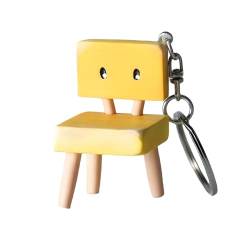 Acfigure Suzume no Tojimari Anime Stuhl Schlüsselanhänger, niedliche Schlüsselanhänger Dekorationen und PVC Anhänger Geschenk, mehrfarbig, 5 CM von Acfigure
