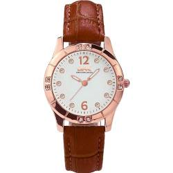 Ackssi Damen Analog Quarz Uhr mit Leder Armband ACKW-022-04-5 von Ackssi