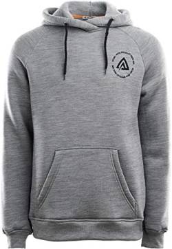 Aclima Fleecewool Hoodie, XL, Grey Melange von Aclima