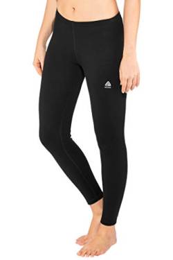 Aclima WarmWool Lange Unterhose Damen schwarz von Aclima