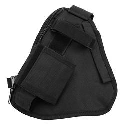 Acouto 10,2 X 6,69 Zoll Walkie Talkie Tragbare Weste Brusttasche Tasche Schwarz mit Verstellbarem Riemen Praktische Taktische Funkgerättasche Dies Ist EIN Ziemlich Verstellbarer Riemen. von Acouto