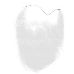 Fake Beard, Party Fake Beard Falscher Gesichtsbart Haar Plüsch Fake Schnurrbart für Kostümzubehör Lange Bartperücke für Halloween Dressing Männer Make-up von Acouto