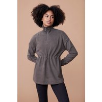 Central Damen-Fleece-Rollkragenpullover - Khaki von Active People