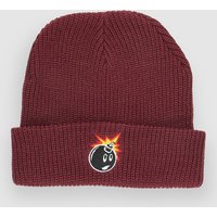 Adam Bomb Beanie burgundy von Adam Bomb