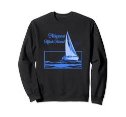 Segelboot On The Sea Newport Rhode Island Sailing Nautical Sweatshirt von Adel's Holiday Gift And Souvenir
