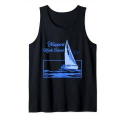Segelboot On The Sea Newport Rhode Island Sailing Nautical Tank Top von Adel's Holiday Gift And Souvenir