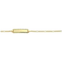 Adelia´s Goldarmband 333 Gold Figaro Armband 16 cm, 333 Gold Goldschmuck für Damen von Adelia´s