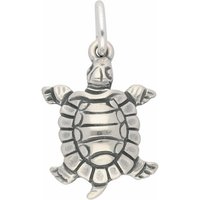 Adelia´s Kettenanhänger 925 Silber Anhänger Schildkröte, 925 Sterling Silber Silberschmuck für Damen von Adelia´s