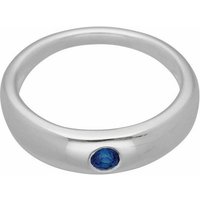 Adelia´s Kettenanhänger 925 Silber Anhänger Taufring mit Safir Ø 10,9 mm, 925 Sterling Silber mit Safir Silberschmuck für Damen von Adelia´s