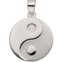 Adelia´s Kettenanhänger 925 Silber Anhänger Ying Yang Ø 15,8 mm, Silberschmuck für Damen von Adelia´s