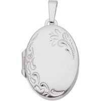 Adelia´s Kettenanhänger 925 Silber Medaillon Anhänger, Silberschmuck für Damen von Adelia´s