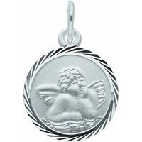 Adelia´s Kettenanhänger Damen Silberschmuck 925 Silber Anhänger Amor Ø 12 mm, 925 Sterling Silber Silberschmuck für Damen von Adelia´s