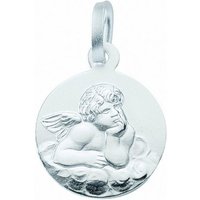 Adelia´s Kettenanhänger Damen Silberschmuck 925 Silber Anhänger Amor Ø 14,2 mm, 925 Sterling Silber Silberschmuck für Damen von Adelia´s