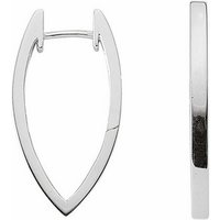Adelia´s Paar Ohrhänger 1 Paar 925 Silber Ohrringe / Creolen, 925 Sterling Silber Silberschmuck für Damen von Adelia´s