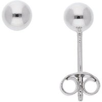 Adelia´s Paar Ohrhänger 1 Paar 925 Silber Ohrringe / Ohrstecker Ø 5 mm, 925 Sterling Silber Silberschmuck für Damen von Adelia´s