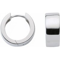 Adelia´s Paar Ohrhänger 925 Silber Ohrringe Creolen Ø 16,5 mm, Silberschmuck für Damen von Adelia´s