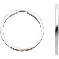 Adelia´s Paar Ohrhänger 925 Silber Ohrringe Creolen Ø 26,6 mm, Silberschmuck für Damen von Adelia´s