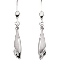Adelia´s Paar Ohrhänger 925 Silber Ohrringe Ohrhänger, mit Zirkonia Silberschmuck für Damen von Adelia´s