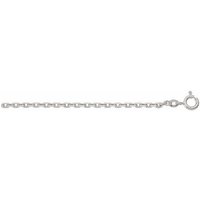 Adelia´s Silberkette 925 Silber Anker Halskette Ø 1,5 mm, Silberschmuck für Damen von Adelia´s