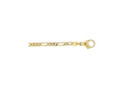 Goldarmband ADELIA´S "333 Gold Figaro Armband 19 cm" Armbänder Gr. Gelbgold 333, goldfarben (gold) Damen Armbänder Gold von Adelia´s