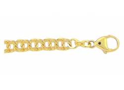 Goldarmband ADELIA´S "333 Gold Garibaldi Armband 19 cm Ø 5,4 mm" Armbänder Gr. 19, Gelbgold 333, goldfarben (gold) Damen Armbänder Gold von Adelia´s