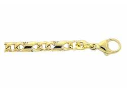 Goldarmband ADELIA´S "Damen Goldschmuck 333 Gold Fantasie Armband 21 cm" Armbänder Gr. 21, Gelbgold 333, goldfarben (gold) Damen Armbänder Gold von Adelia´s
