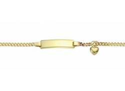 Goldarmband ADELIA´S "Damen Goldschmuck" Armbänder Gr. 16, Gelbgold 333, goldfarben (gold) Damen Armbänder Gold von Adelia´s