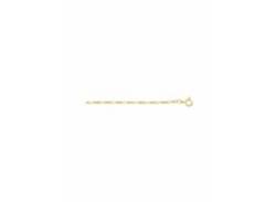 Goldkette ADELIA´S "333 Gold Figaro Halskette Ø 1,4 mm" Halsketten Gr. 45, Gelbgold 333, goldfarben (gold) Damen Goldketten von Adelia´s