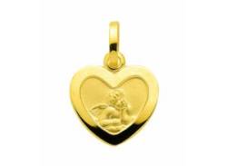 Kette mit Anhänger ADELIA´S "333 Gold Amor" Halsketten Gr. Gelbgold 333, goldfarben (gold) Damen Ketten mit Anhänger Schmuckset - Set Halskette von Adelia´s