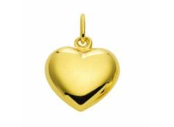Kette mit Anhänger ADELIA´S "333 Gold Herz" Halsketten Gr. Gelbgold 333, goldfarben (gold> <) Damen Ketten mit Anhänger von Adelia´s