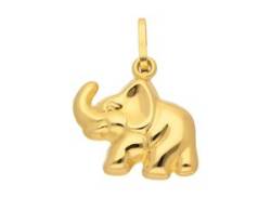 Ketten-Anhänger ADELIA´S "333 Gold Anhänger Elefant" Schmuckanhänger Gr. Kinder, Gelbgold 333, goldfarben (gold) Damen Anhänger von Adelia´s