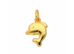Ketten-Anhänger ADELIA´S "Damen Goldschmuck 333 Gold Anhänger Delphin" Schmuckanhänger goldfarben (gold) Damen Anhänger von Adelia´s
