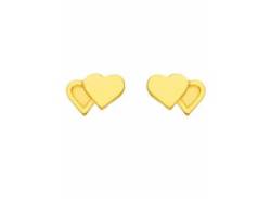 Paar Ohrhänger ADELIA´S "1 333 Gold Ohrringe / Ohrstecker" Gr. Damen, Gelbgold 333, goldfarben (gold) Damen Ohrhänger 333 Gold Goldschmuck für von Adelia´s
