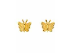 Paar Ohrhänger ADELIA´S "1 333 Gold Ohrringe / Ohrstecker Schmetterling" Gr. Damen, Gelbgold 333, goldfarben (gold) Damen Ohrhänger 333 Gold Goldschmuck für von Adelia´s