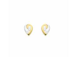 Paar Ohrhänger ADELIA´S "Damen Goldschmuck" Ohrringe Gr. Damen, goldfarben (gold) Damen Ohrhänger von Adelia´s