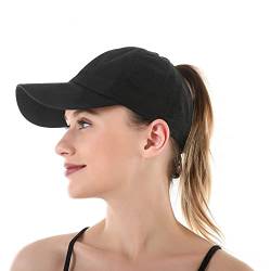 Adicloz Pferdeschwanz Basecap Damen Sommer, Baseball Caps für Damen Einstellbar mit Atmungsaktivem Mesh, Kappen für Running Golf Camping von Adicloz