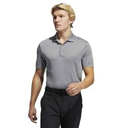 Adidas Golf Herren Performance PRIMEGREEN Polo-Hemd - Grau Three - S von Adidas Golf